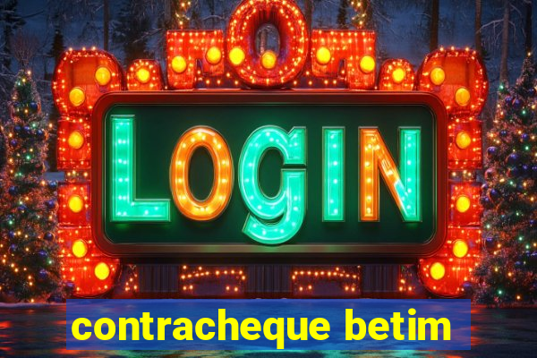 contracheque betim